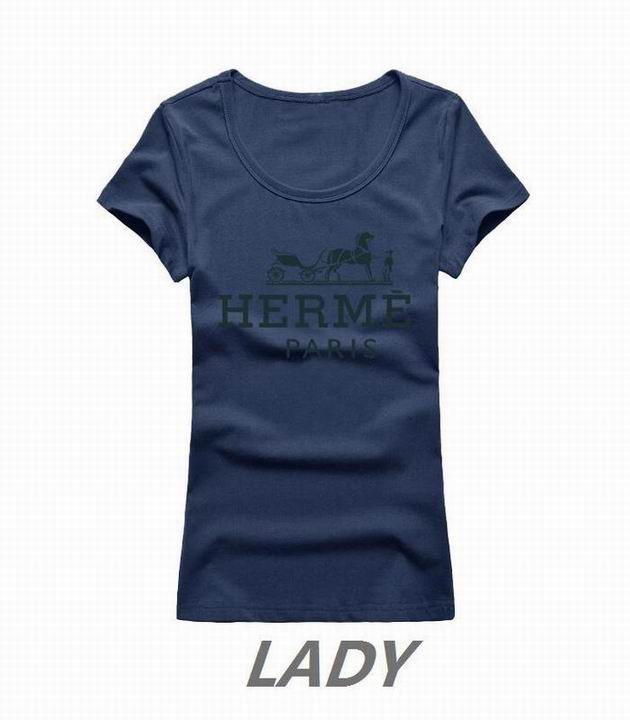 Hermes short round collar T woman S-XL-019